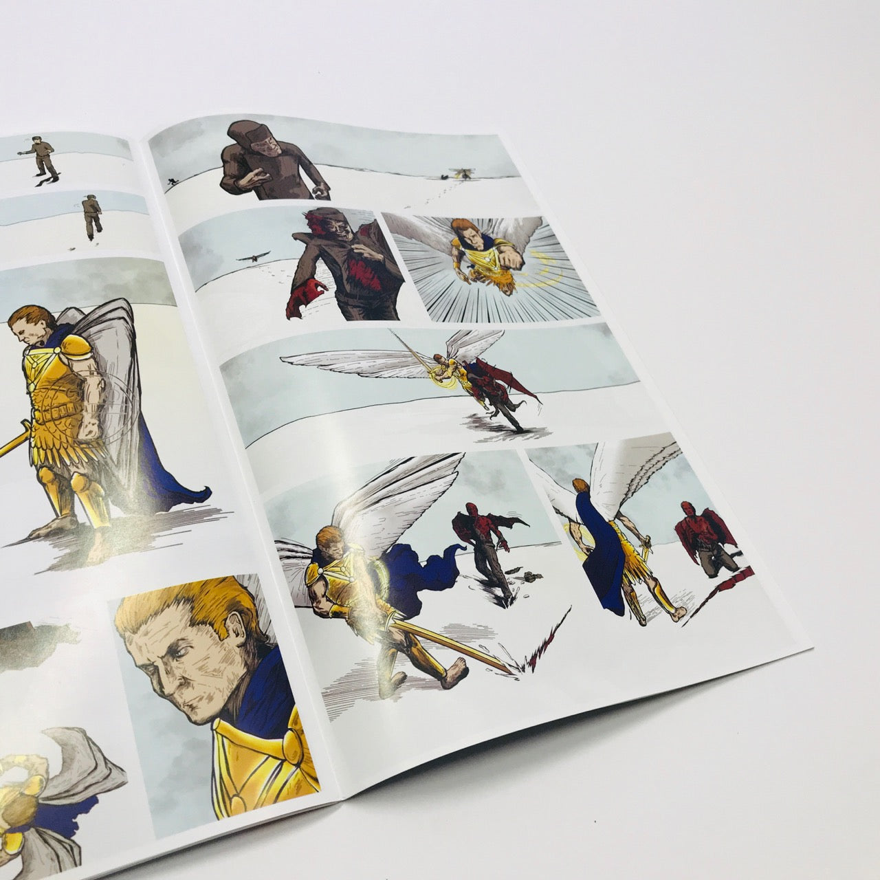 Saint Michael Above the 38th Parallel Gold Edition Comic Book