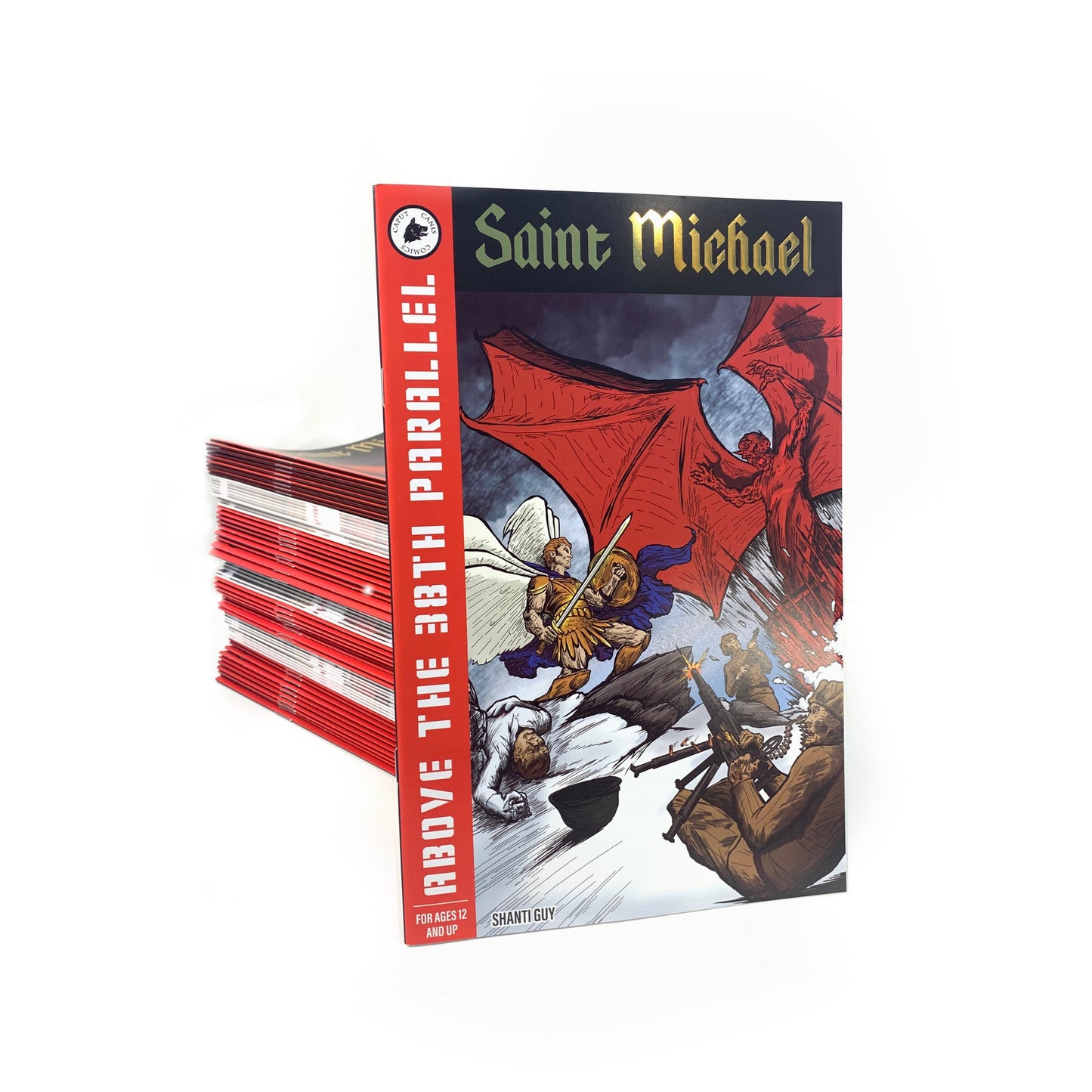 70 Pack of Saint Michael Above the 38th Parallel Comic Book (Gold Edition)