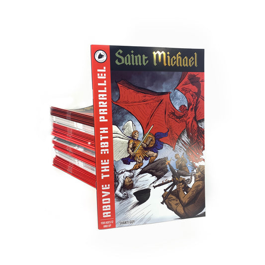 70 Pack of Saint Michael Above the 38th Parallel Comic Book (Gold Edition)