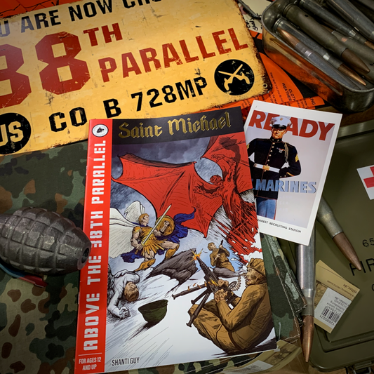 Saint Michael Above the 38th Parallel Military Edition (Single Copy)