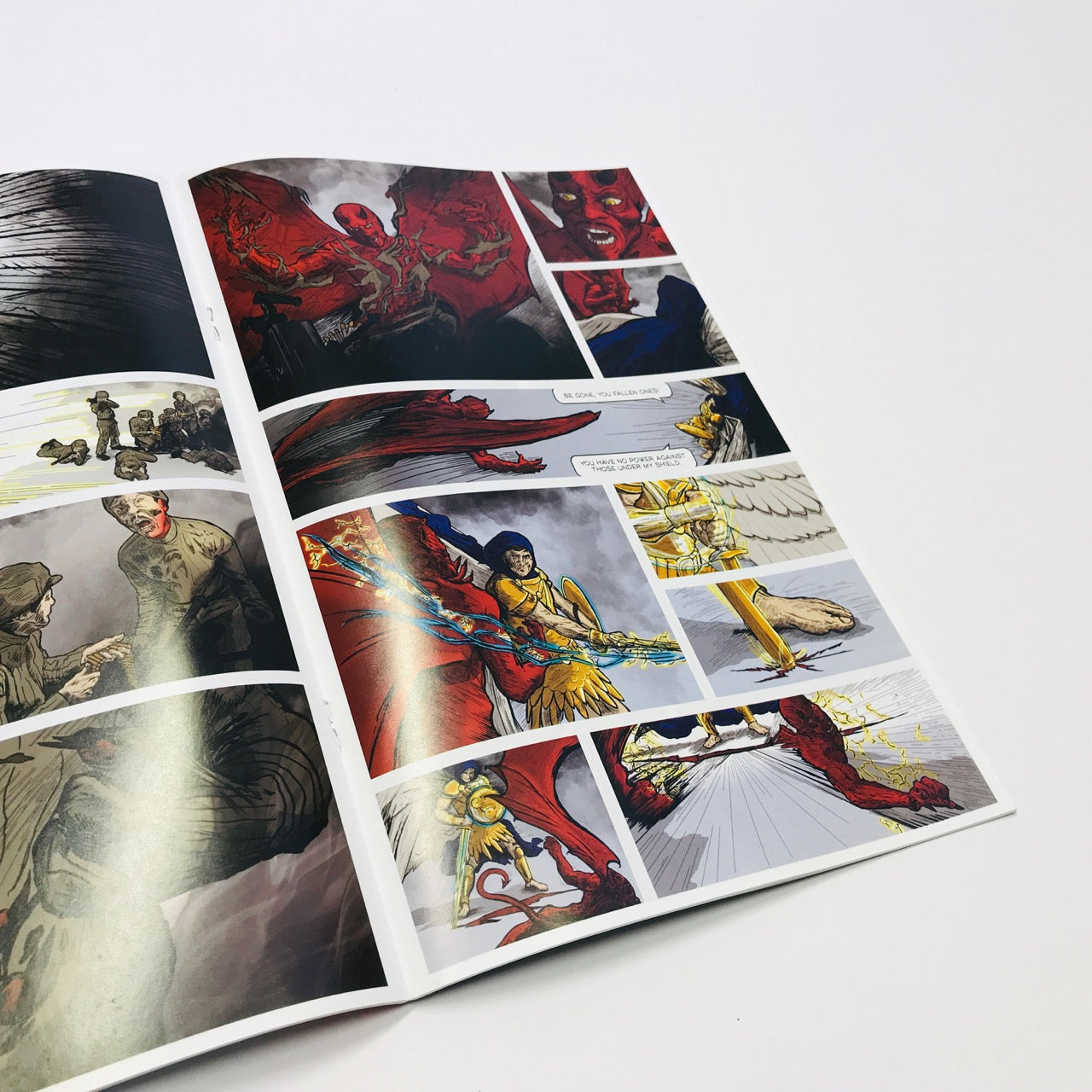 Saint Michael Above the 38th Parallel Gold Edition Comic Book